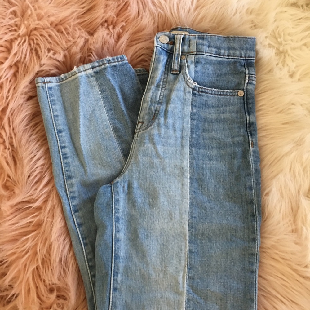 Madewell classic straight jean
